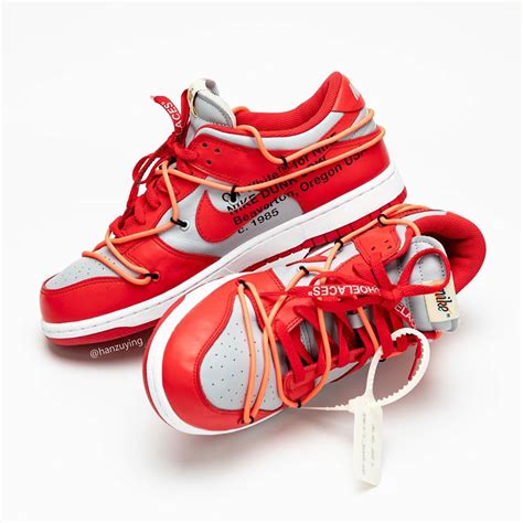 nike dunk low university red fake|red nike dunks off white.